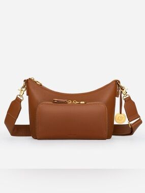 Minooy Doris Leather Crossbody Bag in Caramel ♥️ Offers Encouraged 🙌
